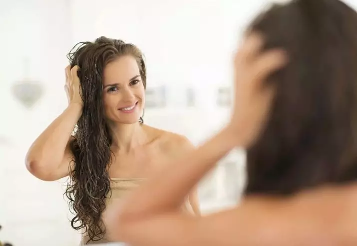 Kako rasti kosu? 48 Metoda fotografija vrlo brzo rastuće duge kose. Kako ubrzati njihov rast s kozmetikom? 16754_16