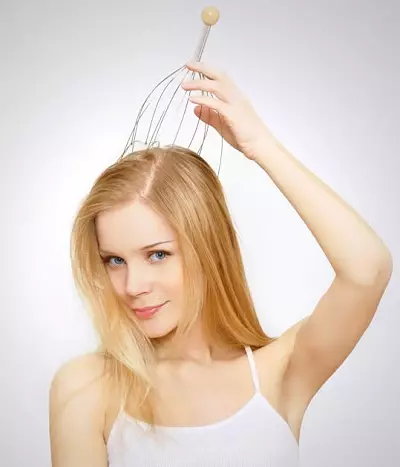 Wie kann man zu Hause Haare wachsen? 48 Fotos, wie man in einer Woche 10-20 cm ein Haar wachsen kann? Volksrezepte und Massage, um das Haarwachstum zu aktivieren 16757_15