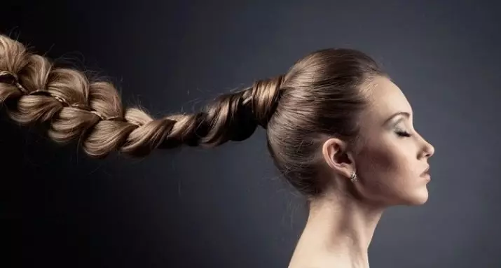 Wie kann man zu Hause Haare wachsen? 48 Fotos, wie man in einer Woche 10-20 cm ein Haar wachsen kann? Volksrezepte und Massage, um das Haarwachstum zu aktivieren 16757_2
