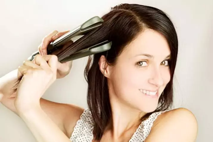 Polerowanie do włosów w domu: jak niezależnie polerować włosy nożyczkami lub maszyną do pisania w domu? 16772_22