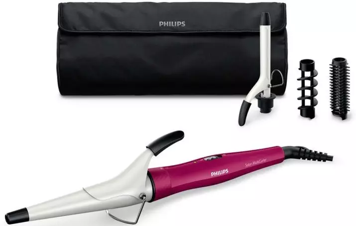 Philips Stailers: Översikt över håret Curling Hair. Hur man väljer en stilare för lockar med munstycken? 16787_10