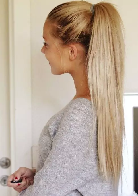 Hairstyles სკოლა გრძელი თმა (87 ფოტო): პარამეტრები ლამაზი და ღია სკოლა hairstyles. რა თმის ვარცხნილობა შეიძლება გაკეთდეს საკუთარ თავს? შერჩევა hairstyles გოგონების 7 წლის, 9 წლის, 11 წლის და 15 წლის 16805_21