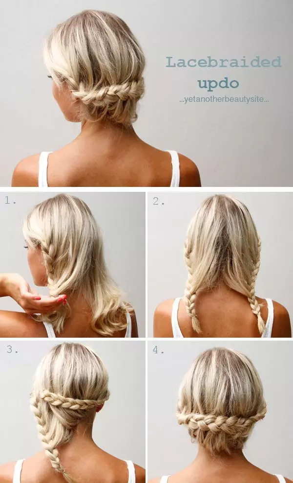 Hairstyles სკოლა გრძელი თმა (87 ფოტო): პარამეტრები ლამაზი და ღია სკოლა hairstyles. რა თმის ვარცხნილობა შეიძლება გაკეთდეს საკუთარ თავს? შერჩევა hairstyles გოგონების 7 წლის, 9 წლის, 11 წლის და 15 წლის 16805_76