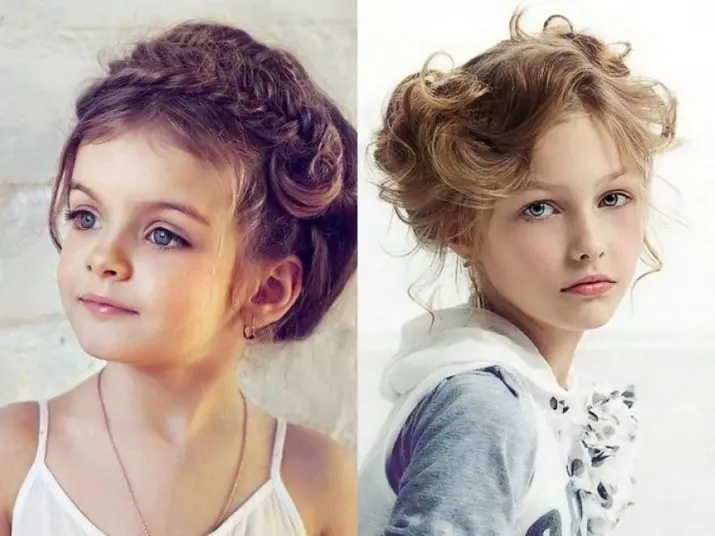 Gaya rambut modis untuk anak perempuan (65 foto): Cara membuat gaya rambut anak-anak yang paling bergaya untuk anak-anak 5, 6 dan 8 tahun? Fitur arah mode dalam gaya rambut anak-anak 16814_5