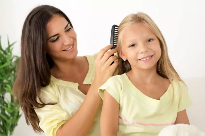 女孩的发型10岁（78张）：长，中和短发2021的美丽和轻型发型，儿童陡峭的发型才能自己做 16815_61