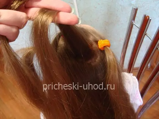 带有谣言的女孩的发型（64张）：儿童的发型使用小橡皮筋，女孩的美丽选择，长发短发 16816_35
