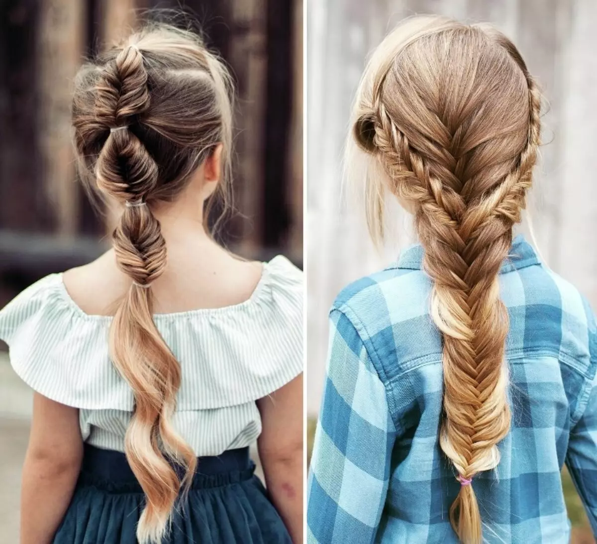 «Cool» սանրվածքներ աղջիկների համար (53 լուսանկար). Զվարճալի եւ զվարճալի սանրվածքներ Երկար եւ կարճ մազերով երեխաների համար երեխաների համար պատրաստեք երեխաների hairstyle 16823_43