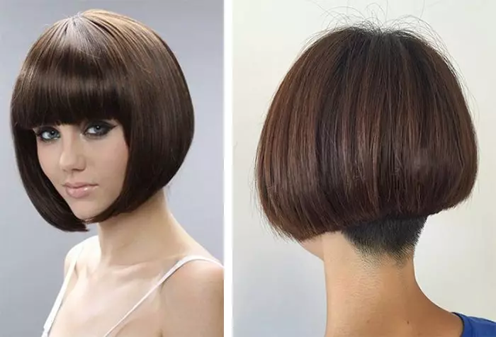 Frizura bob s bangs (82 fotografije): ženske frizure za dugu i kratku kosu, klasični i asimetrični grah za tanku kosu, modni trendovi 16869_21