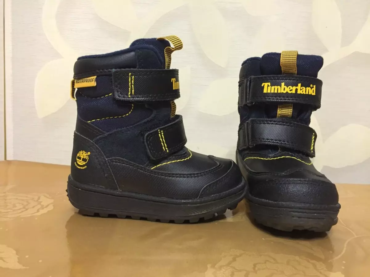Çocuk Ayakkabıları Timberland: Ayakkabı, Kış, Sonbahar ve Demi-Sezon Ayakkabıları, Boyutlu Mesh, Erkek ve Kızlar İçin Sneakers ve Sandalet 1689_25