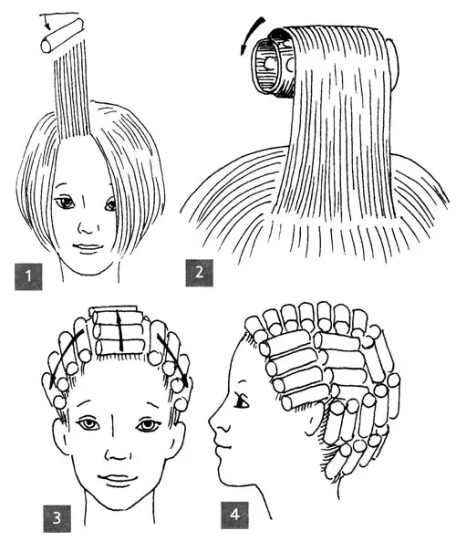 Diplomirana oskrba na srednje lase (47 fotografij): Frizure z bangs in brez njega, elegantne podobe za srednje lase 16905_40