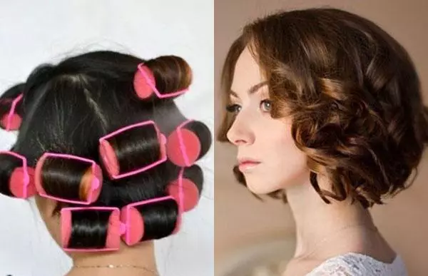 مختصر اسکوائر کے لئے Hairstyles (36 فوٹو): گھر میں اپنے ہاتھوں کے ساتھ بالوں کو لے کر بال لے جانے کی خصوصیات. بنڈل اور دیگر روزمرہ کے بالوں والی چیزیں کیسے بنائیں؟ 16907_22