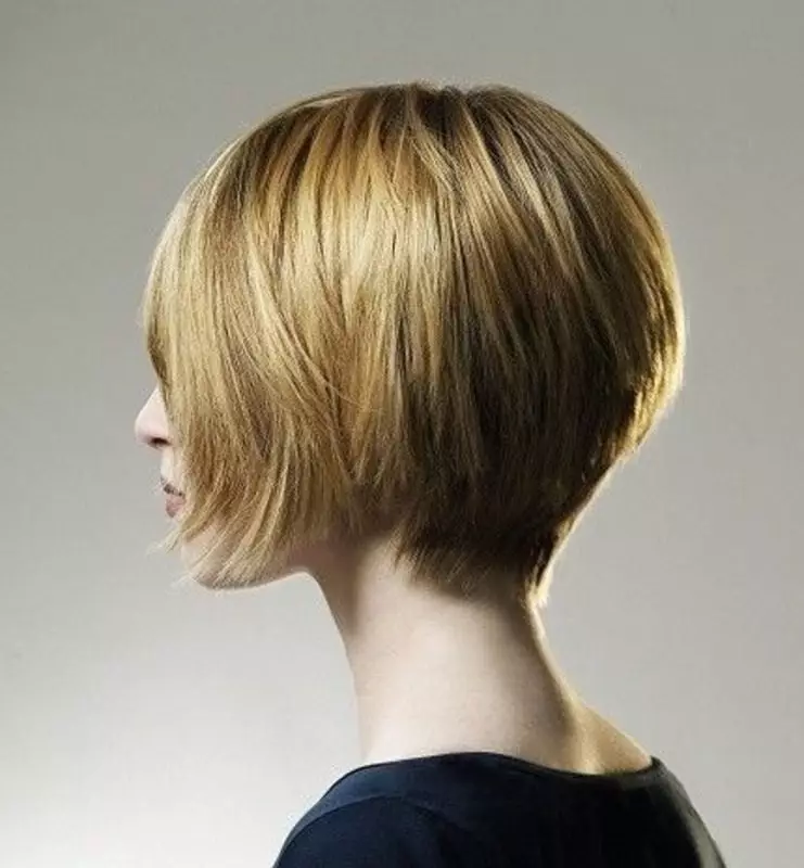 Krótka opieka (95 zdjęć): Włosy Cuts o różnych długościach, świąteczne fryzury kobiece, przykłady fryzur z modnym barwieniem 16924_30