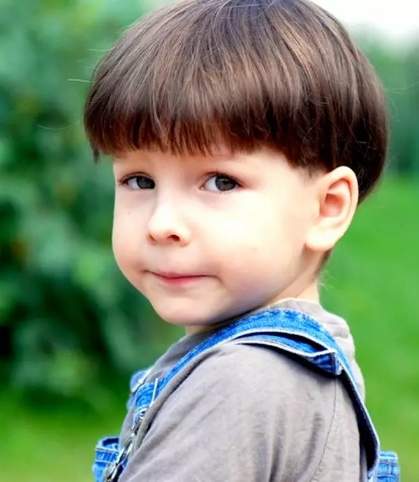 छोटे लड़कों के बाल कटवाने (43 तस्वीरें): बच्चों के लिए हेयर स्टाइल 2 साल, एक साल के लड़के के लिए ट्रेंडी बेबी हेयरकूट 16950_26