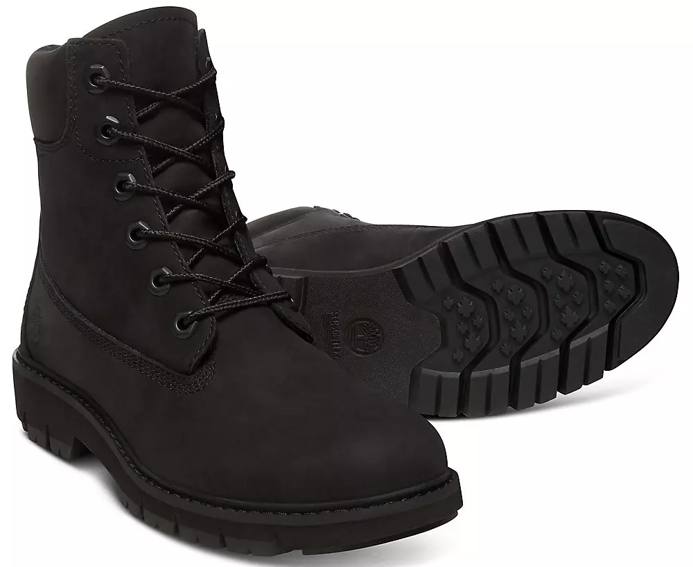 Giày mùa đông của phụ nữ Timberland (42 ảnh): Giày lông tự nhiên, giày thể thao ấm áp và những người khác. Mặc gì cho cô gái của họ vào mùa đông? 1697_29