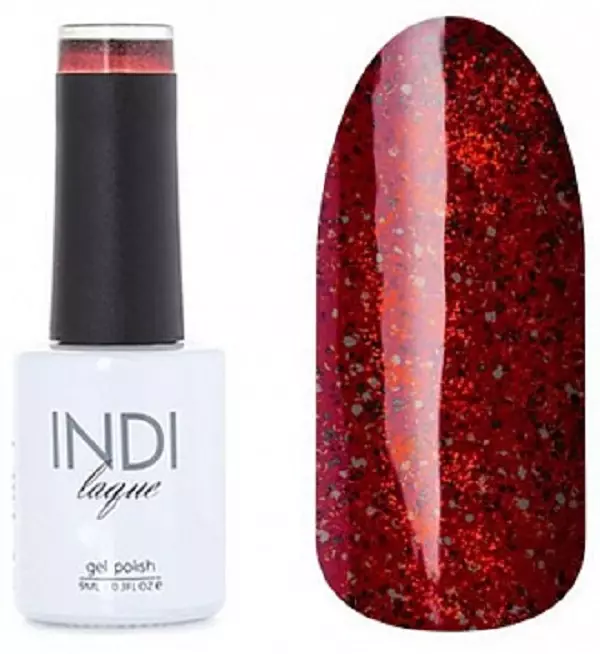 Indi Gel Varnish（54张照片）：调色板上的色彩室，Laque Line的特色，硕士点评 16994_16