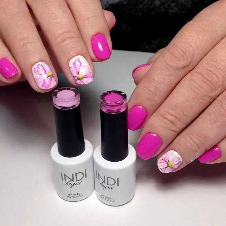 Indi Gel Varnish (54 сүрөт): палитрада түстүү бөлмөлөр, мырзалардын сын-пикирлери 16994_9