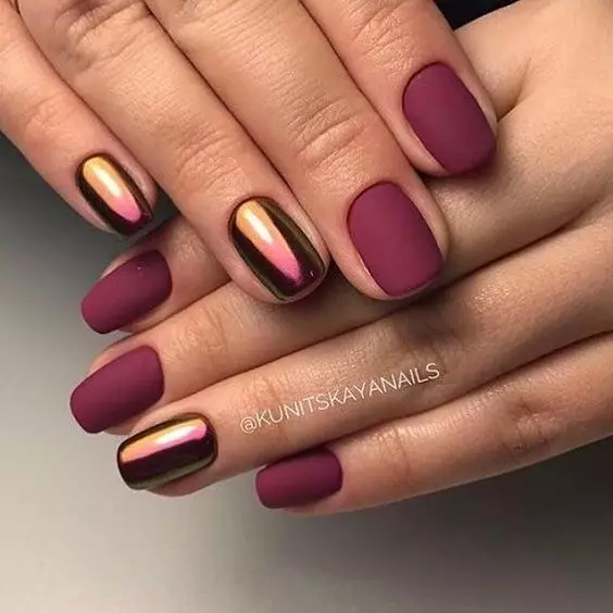 Shellac pane pfupi zvipikiri (86 mafoto): yakanaka zhizha manicure, dhizaini dzidziso uye samples dzepfupi zvipikiri zvipfupi 16997_65