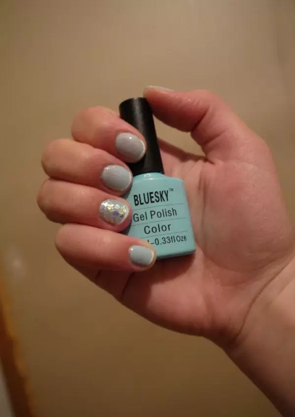 Bluesky Gel Lacquer (106 argazki): Koloreen konposizioa eta paleta, estalduraren iraupena, masterraren berrikuspenak 17008_17