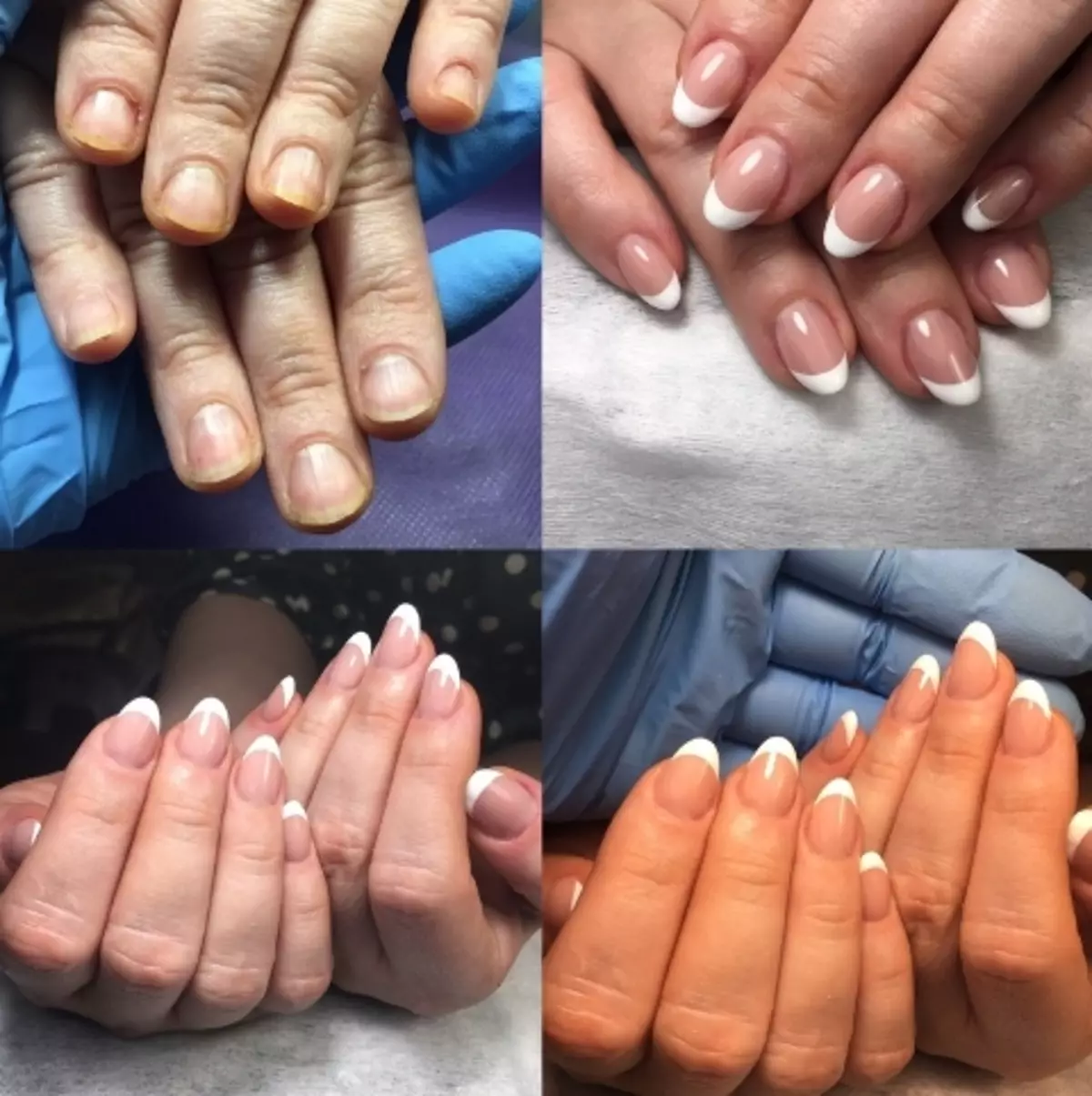 مینیکیور کے لئے کیل سائز (38 تصاویر): ہاتھوں پر ناخن کے مختلف اقسام کی خصوصیات، مینیکیور اسکیم 