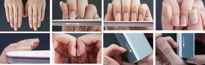 Formes de les ungles per a la manicura (38 fotos): característiques i noms de diverses formes d'ungles a les mans, esquema de manicura 