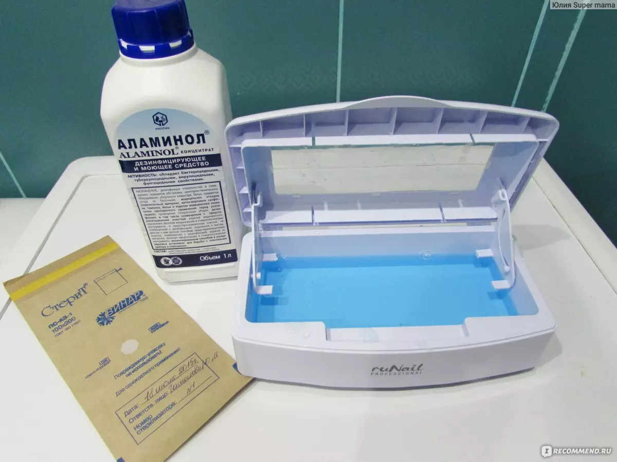 Sterilizacija alata za manikuru: Kako odabrati sterilizator i sredstva za dezinfekciju? Kako sterilizirati alate kod kuće? 17060_13
