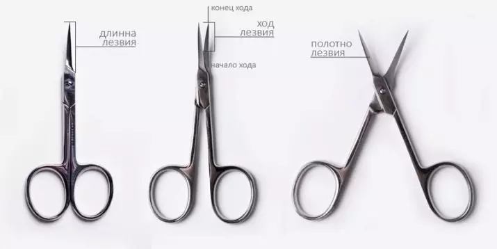 Manikúra nůžky (21 fotek): Ostření nástroje pro nůžky na nehty a zinger kůžičky doma. Nejlepší profesionální firmy 17070_6