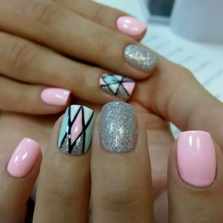 Shape Short Nails (45 foto): cosa è adatto? Caratteristiche 