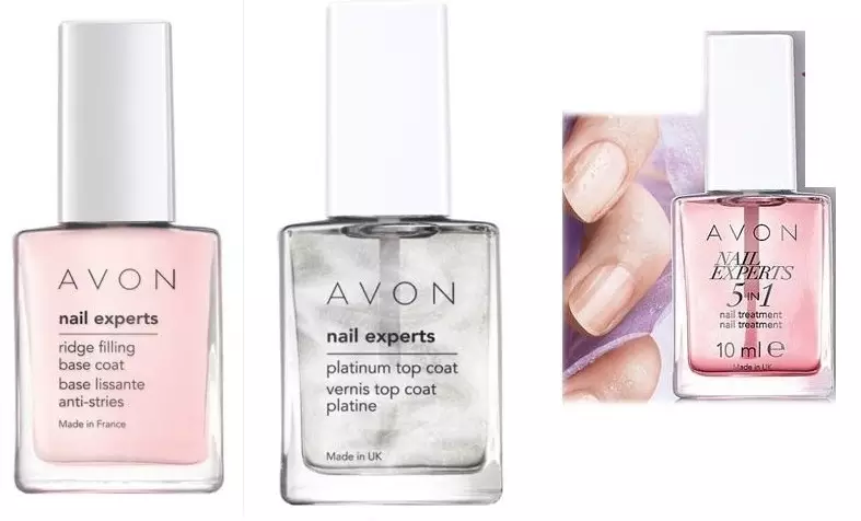 Avon esmalt d'ungles: característiques de la sèrie 