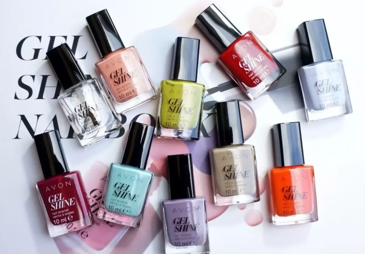 I-Avon Nail Polilish: Iimpawu zongqokelela 