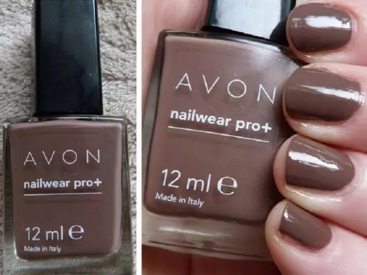 Avon nagellak: kenmerken van de serie 