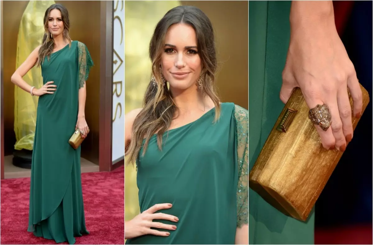 Manikyyri vihreässä mekossa (58 valokuvaa): Valitse naulisuunnittelu minttu, turkoosi tai smaragd mekko 17178_55