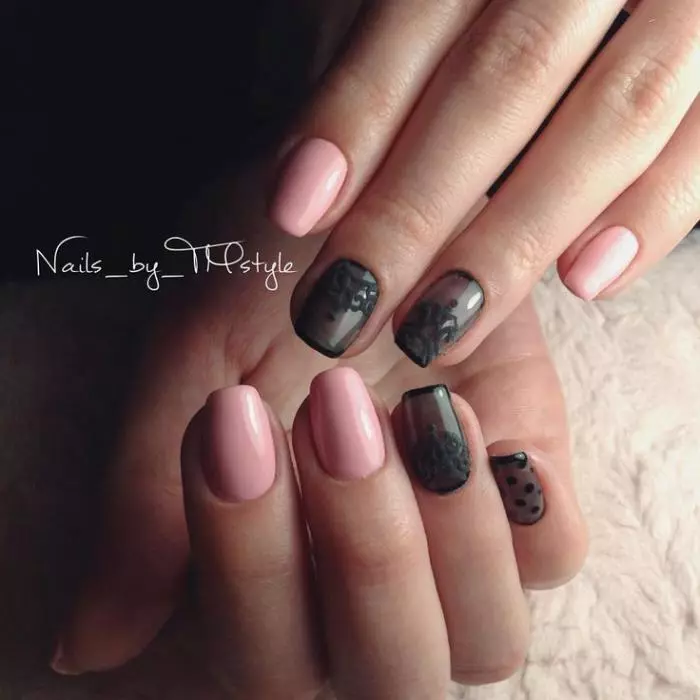 pastel رەڭ (117 سۈرەت) ئىچىدە Manicure: pastel تۈسى قىسقا nails, رەڭ pastel گۈزەل manicure ئىدىيە نازۇك multicolored لايىھىلەش 17216_116