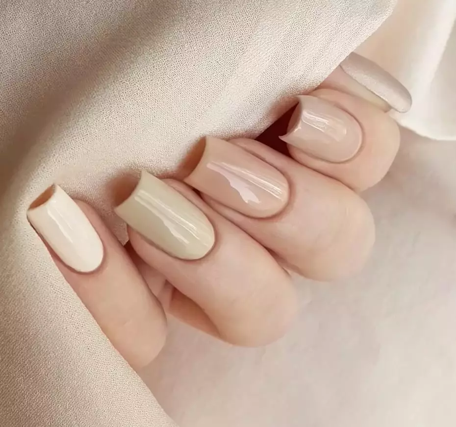 pastel رەڭ (117 سۈرەت) ئىچىدە Manicure: pastel تۈسى قىسقا nails, رەڭ pastel گۈزەل manicure ئىدىيە نازۇك multicolored لايىھىلەش 17216_41