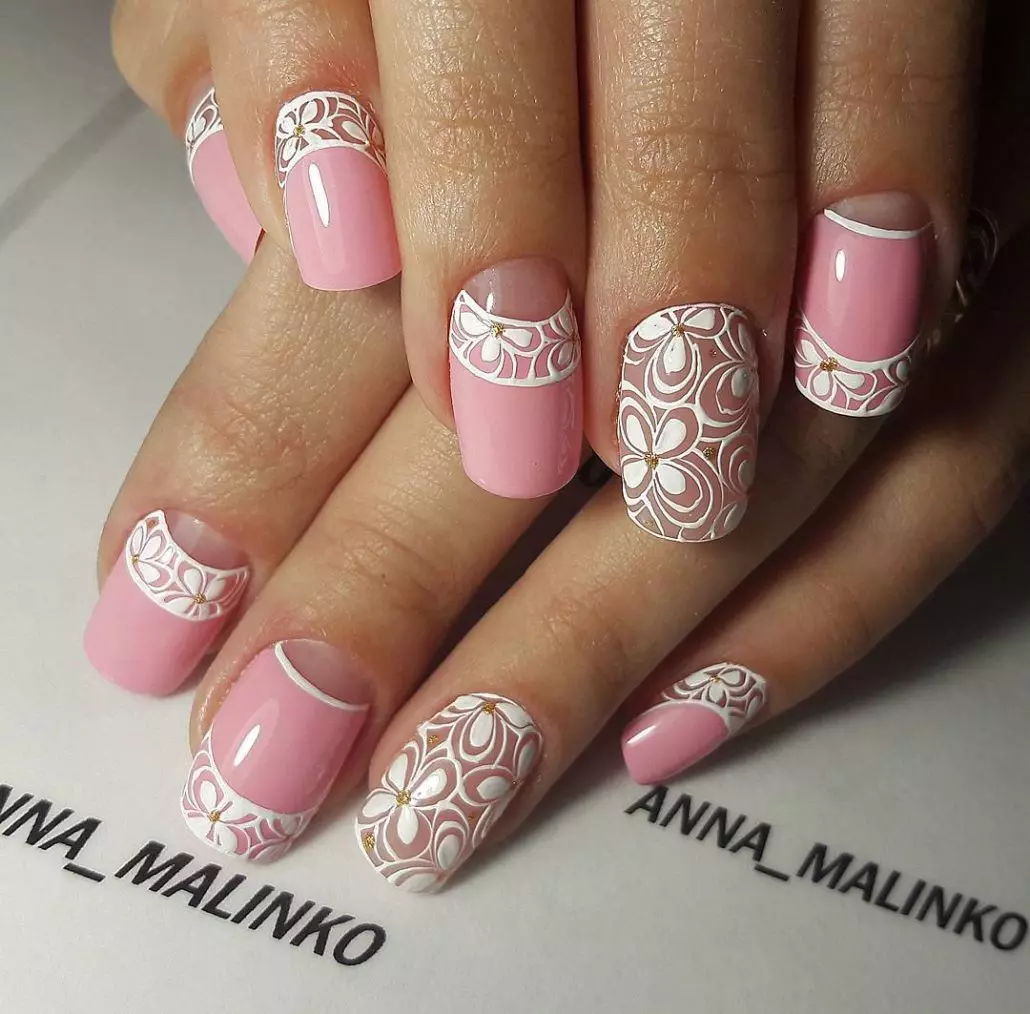 Manicure w pastelowych kolorach (117 zdjęć): Delikatny wielokolorowy projekt krótkich paznokci w pastelowych odcieniach, piękne pomysły na manicure w kolory pastelowe 17216_97