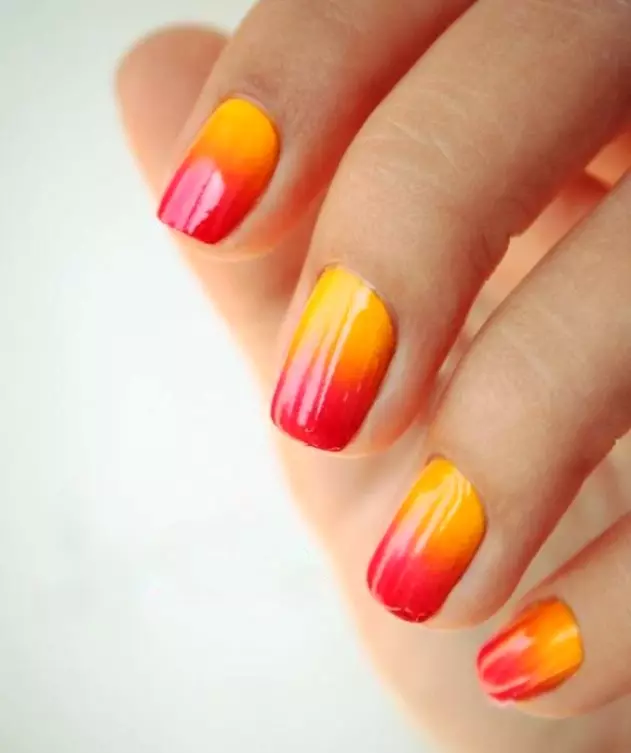 Syra naglar (49 bilder): design manikyr och ljus färg 17219_34