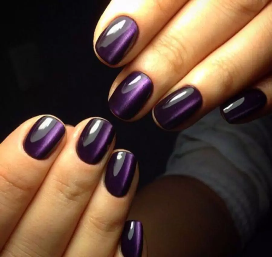 Manicure Manicure (Linepe tse 40): Eggplant Colour - 17249_30