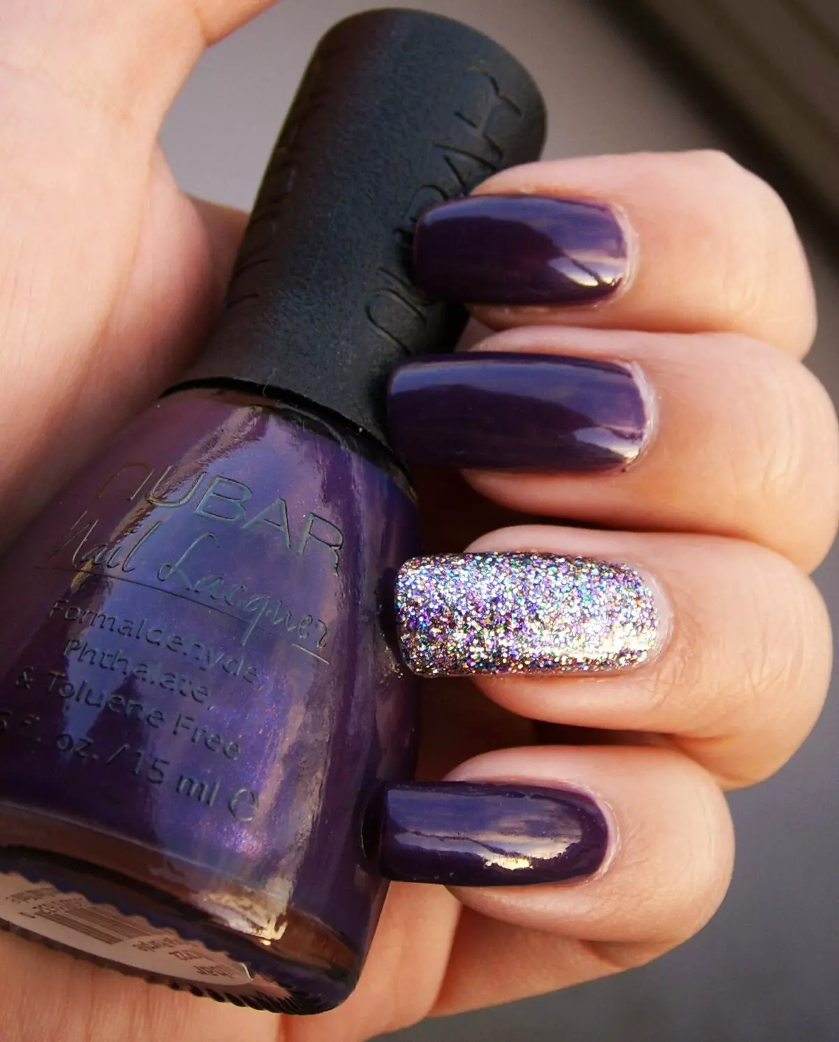 Manicure Manicure (Linepe tse 40): Eggplant Colour - 17249_40