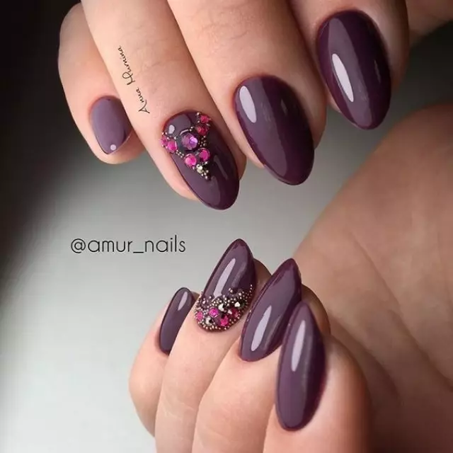 Manicure Manicure (Linepe tse 40): Eggplant Colour - 17249_5