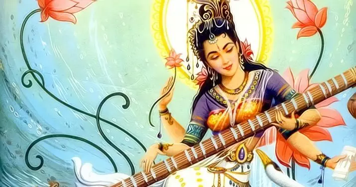 Mantra Sarasvati：Mantra女神Sarasvati的文本和價值，閱讀規則和建議 17311_2