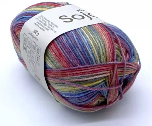 Hilado Lana Grossa: lavado y otro hilo, hecho de algodón y cachemir, tweed y seda, nuevos productos del fabricante. 17381_13