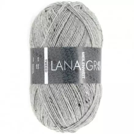 Yarn Lana Grossa: Kugeza uye imwe yarn, yakagadzirwa nekotoni uye Cashmere, Tweed uye Silk, zvigadzirwa zvitsva kubva kumugadziri 17381_5