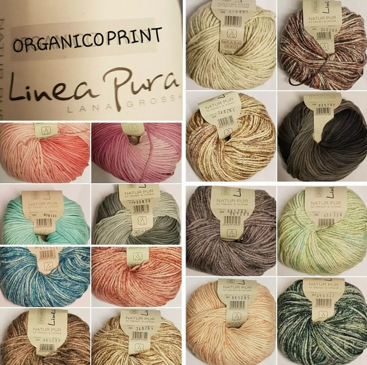 Hilado Lana Grossa: lavado y otro hilo, hecho de algodón y cachemir, tweed y seda, nuevos productos del fabricante. 17381_6