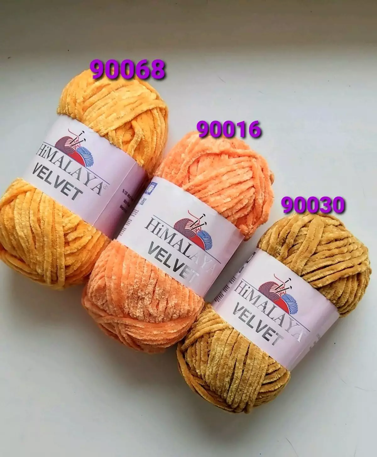 Himalaya Yarn: Gikan sa gapas ug uban pang sinul-anan gikan sa Tiggama gikan sa Turkey, ang palette sa mga kolor ug usa ka paghulagway sa range 17386_3