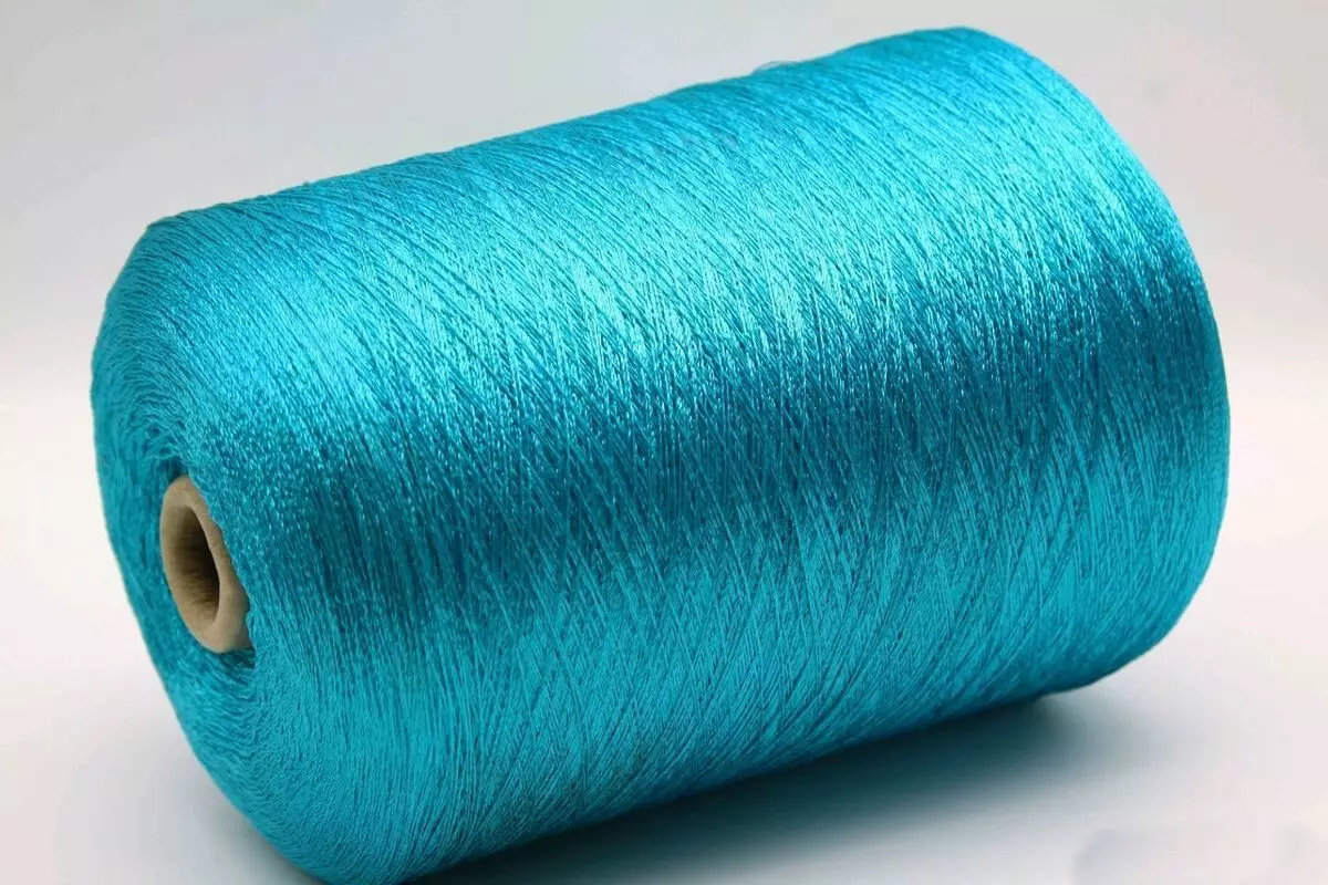 Karcose riar: он чист? Силки Viscose бо lurex ва бе бофандагӣ, хосият, хусусиятҳо ва таркиб. Шумо чӣ пайваст метавонед? 17398_10