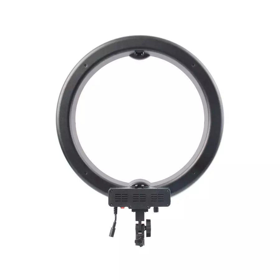 Ring lamp with remote control: how does it work and how to use it? How to connect the lamp? Models 32-36 and 54 cm with control panel for selfie, other options 17403_8