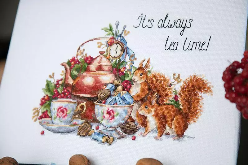 Ang mga set sa Merejka Erlonery: cross-stitch, 