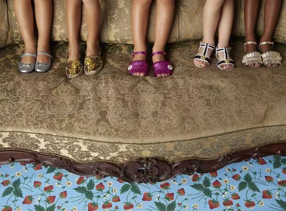 Gucci sandaler (20 bilder): GUCCI 2021 modeller på plattformen 1758_12