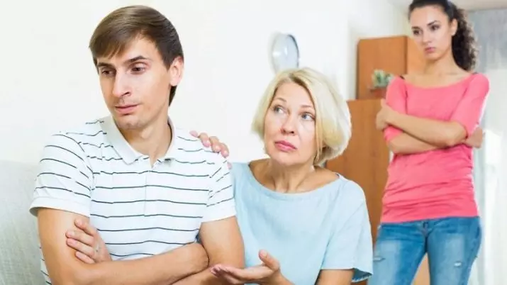 Svigermoren hater svigermor: Hva å gjøre hvis mannen hennes hater deg? Tips for psykolog 17679_3