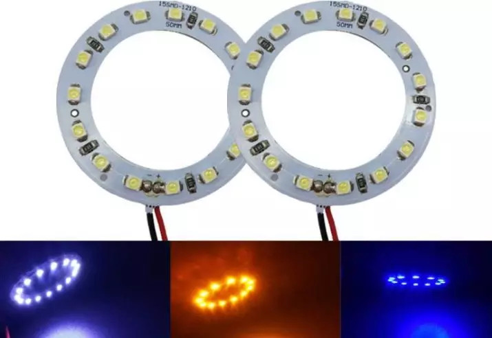 Ringlampen voor make-upartiest: Hoe een ronde LED-lamp kiest? Circulaire lampen-ringen op een statief, voor spiegels en anderen 17771_10