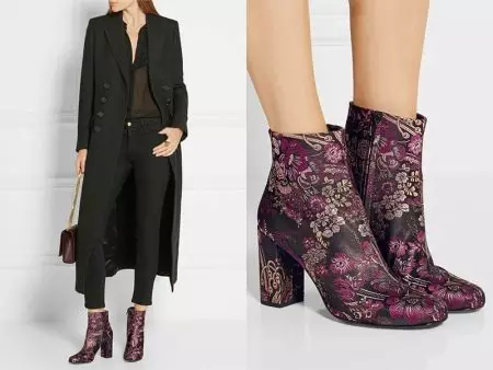 Violetinės kulkšnies batai (38 nuotraukos): ką dėvėti 1789_17